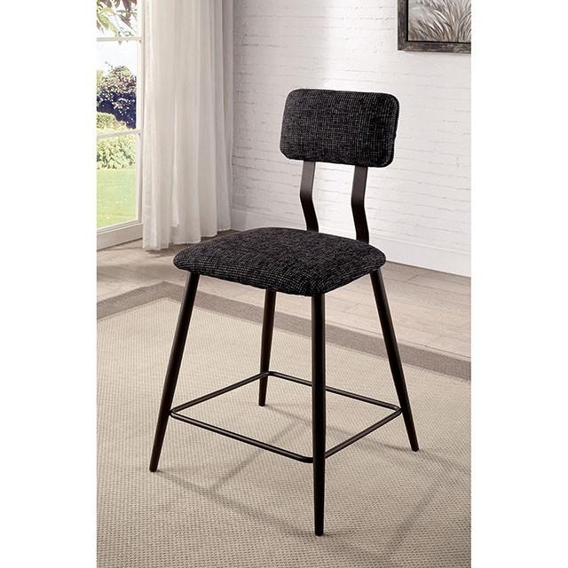 ESDARGO Counter Ht. Chair (2/CTN) - U&U Home Budget Furniture (Carteret, NJ)
