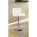 KORI White Bar Stool - U&U Home Budget Furniture (Carteret, NJ)