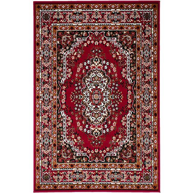 SHINTA Red 5' X 8' Area Rug - U&U Home Budget Furniture (Carteret, NJ)