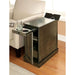LILITH I Gray Side Table w/ USB - U&U Home Budget Furniture (Carteret, NJ)