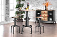 Foskey Antique Black Bar Table - U&U Home Budget Furniture (Carteret, NJ)