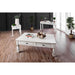 Joliet Antique White End Table - U&U Home Budget Furniture (Carteret, NJ)