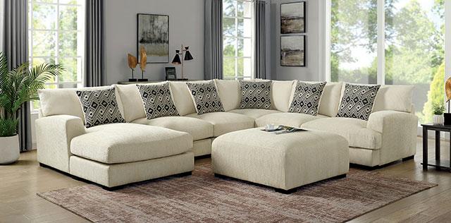 KAYLEE Ottoman - U&U Home Budget Furniture (Carteret, NJ)