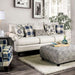 Nash Ivory Sofa - U&U Home Budget Furniture (Carteret, NJ)
