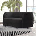 VERSOIX Loveseat, Black - U&U Home Budget Furniture (Carteret, NJ)