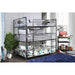 Olga I Antique Black Full/Full Bunk Bed - U&U Home Budget Furniture (Carteret, NJ)