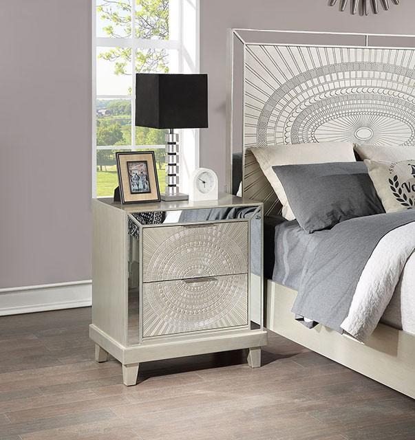 VALLETTA Night Stand - U&U Home Budget Furniture (Carteret, NJ)