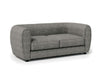 VERDAL Loveseat, Charcoal Gray - U&U Home Budget Furniture (Carteret, NJ)