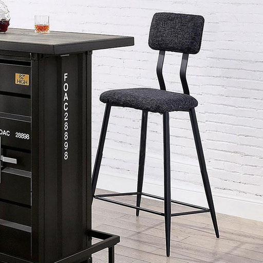 ESDARGO Bar Ht. Chair (2/CTN) - U&U Home Budget Furniture (Carteret, NJ)