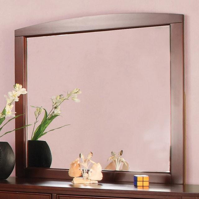 Omnus Cherry Mirror - U&U Home Budget Furniture (Carteret, NJ)