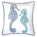 Lorrie Blue 20" X 20" Pillow, Blue - U&U Home Budget Furniture (Carteret, NJ)
