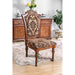 Lucie Brown Cherry Side Chair (2/CTN) - U&U Home Budget Furniture (Carteret, NJ)