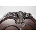 Mandura Cherry Cal.King & E.King Bed - U&U Home Budget Furniture (Carteret, NJ)
