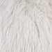 Sheri White 20" X 20" Pillow, Shaggy White (2/CTN) - U&U Home Budget Furniture (Carteret, NJ)