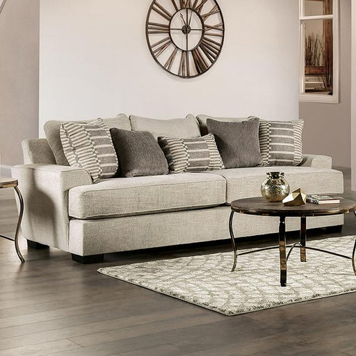 HOLBORN Sofa, Beige - U&U Home Budget Furniture (Carteret, NJ)