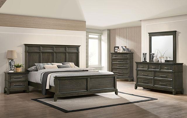 HOUSTON Chest, Gray - U&U Home Budget Furniture (Carteret, NJ)