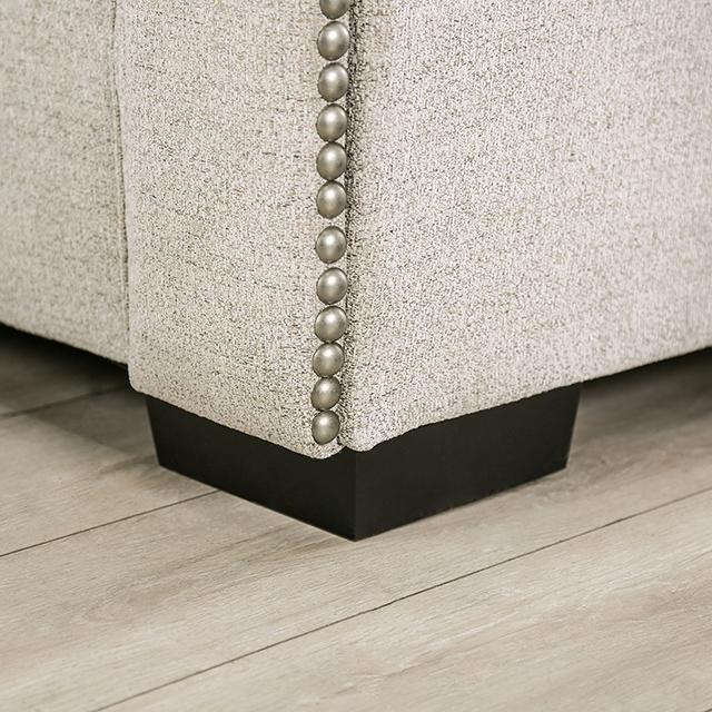 LAREDO Sofa, Beige - U&U Home Budget Furniture (Carteret, NJ)