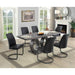 Saskia Gray Dining Table - U&U Home Budget Furniture (Carteret, NJ)