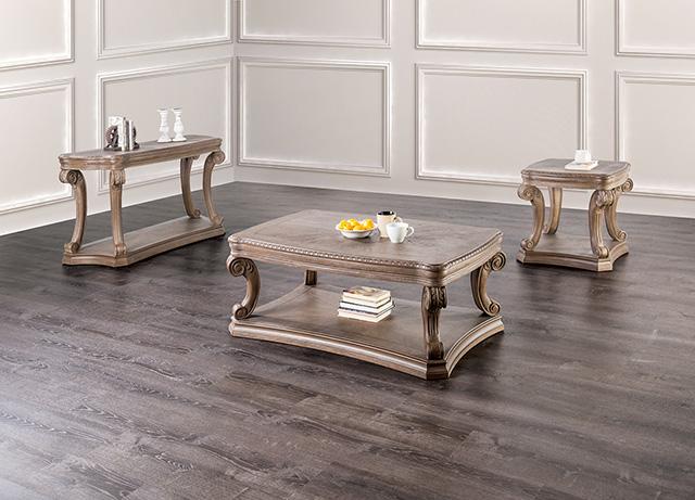 Seven Oaks End Table - U&U Home Budget Furniture (Carteret, NJ)