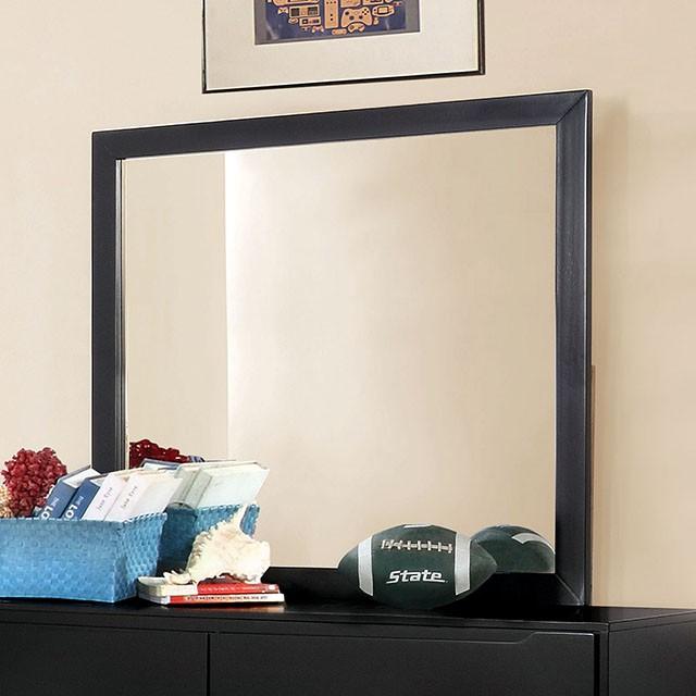 LENNART II Black Mirror - U&U Home Budget Furniture (Carteret, NJ)