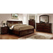 NORTHVILLE Dark Cherry Night Stand - U&U Home Budget Furniture (Carteret, NJ)
