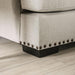 PICOTEE Sofa, Light Gray/Black - U&U Home Budget Furniture (Carteret, NJ)