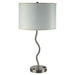 Sprig White Table Lamp (2/CTN) - U&U Home Budget Furniture (Carteret, NJ)