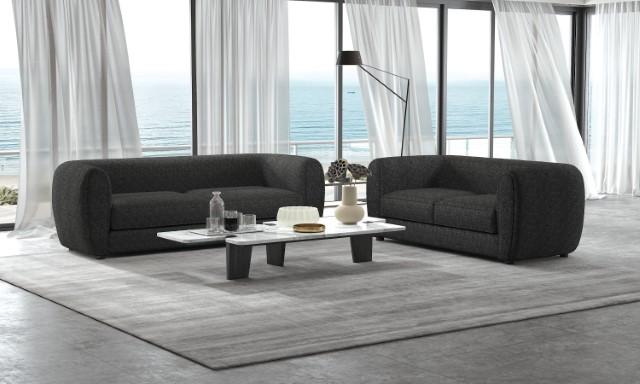 VERDAL Sofa, Black - U&U Home Budget Furniture (Carteret, NJ)
