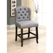 SANIA Counter Ht. Wingback Chair (2/CTN) - U&U Home Budget Furniture (Carteret, NJ)