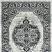 Serang Gray/Black 5' X 7' Area Rug - U&U Home Budget Furniture (Carteret, NJ)