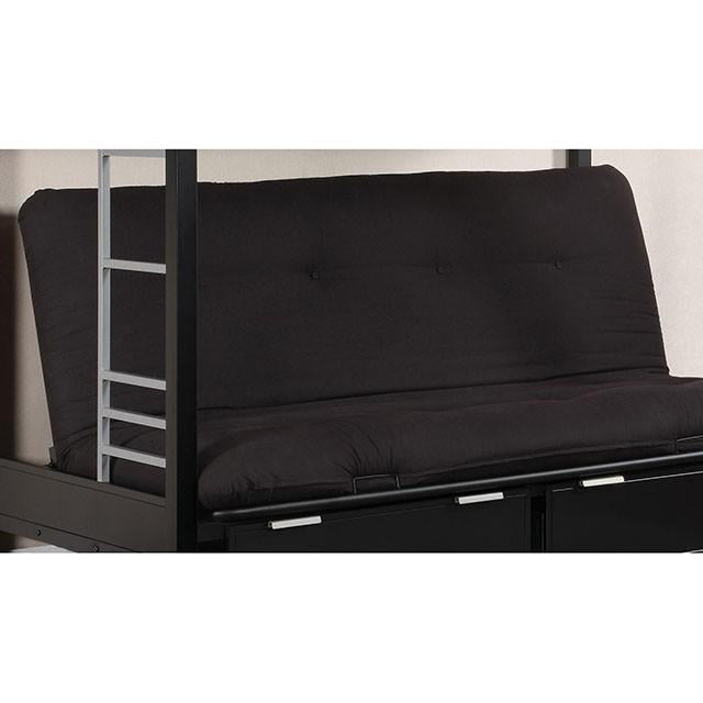 KNOX Black 6" Black Futon Mattress - U&U Home Budget Furniture (Carteret, NJ)