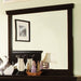 Pebble Espresso Mirror - U&U Home Budget Furniture (Carteret, NJ)