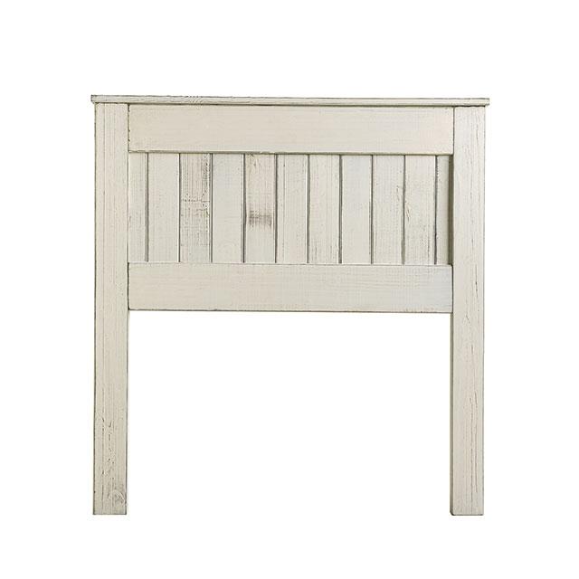 Rockwall Full Headboard White - U&U Home Budget Furniture (Carteret, NJ)