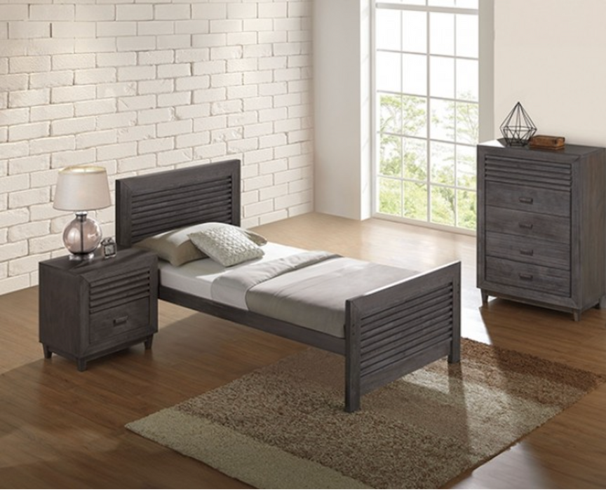 Griffin Twin Bed - U&U Home Budget Furniture (Carteret, NJ)