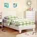 Winn Park Cal.King, E.King, Twin, & Full Bed Chrome, Gray, Brown, & Chrome - U&U Home Budget Furniture (Carteret, NJ)