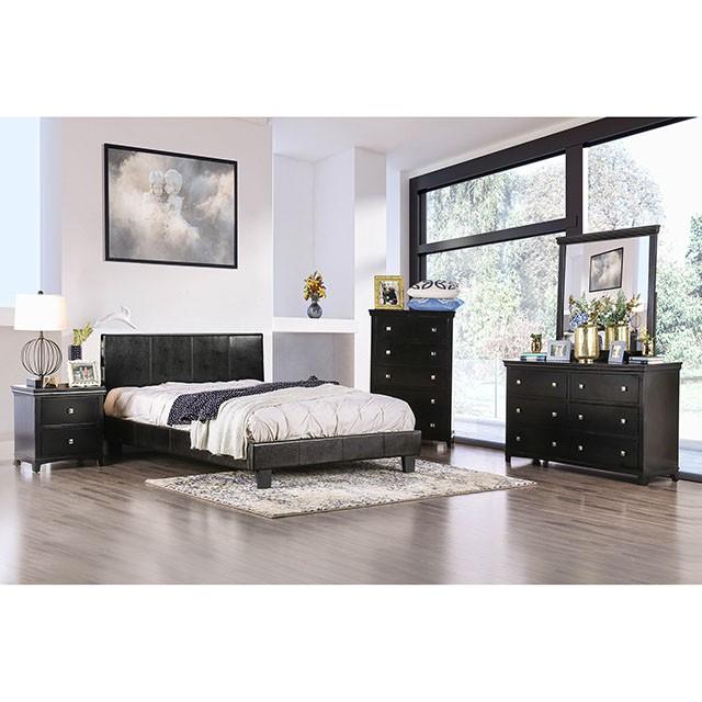 Evans E.King Bed - U&U Home Budget Furniture (Carteret, NJ)
