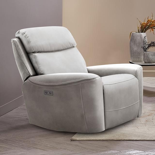 Artemia Power Recliner - U&U Home Budget Furniture (Carteret, NJ)