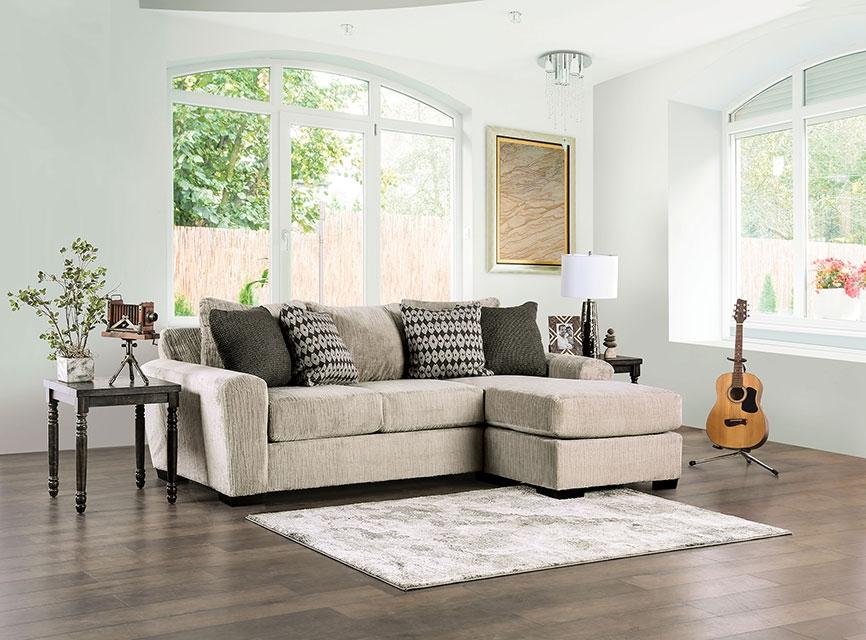 Eastcote Sectional Gray - U&U Home Budget Furniture (Carteret, NJ)