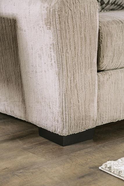 Eastcote Sectional Gray - U&U Home Budget Furniture (Carteret, NJ)