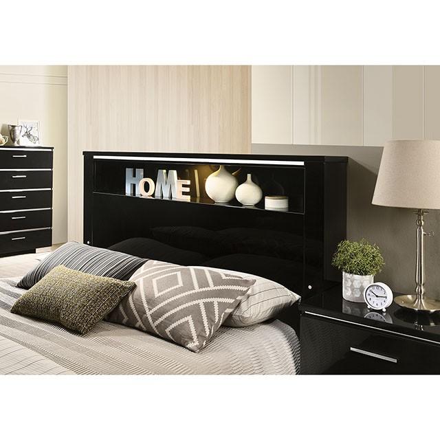 CARLIE Cal.King, Queen, & E. King Bed - U&U Home Budget Furniture (Carteret, NJ)