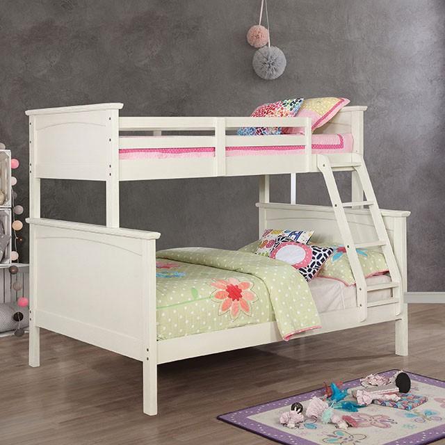 Marci Twin/Full Bunk Bed - U&U Home Budget Furniture (Carteret, NJ)