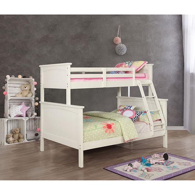 Marci Twin/Full Bunk Bed - U&U Home Budget Furniture (Carteret, NJ)