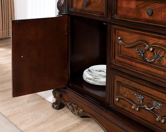 Manzanita Hutch & Buffet - U&U Home Budget Furniture (Carteret, NJ)