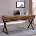 Tensed Sand Black Desk - U&U Home Budget Furniture (Carteret, NJ)