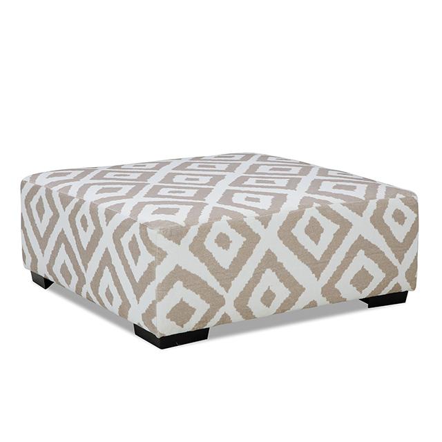 Loughlin Ottoman - U&U Home Budget Furniture (Carteret, NJ)