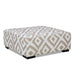 Loughlin Ottoman - U&U Home Budget Furniture (Carteret, NJ)