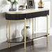 KOBLENZ Sofa Table, Dark Walnut - U&U Home Budget Furniture (Carteret, NJ)