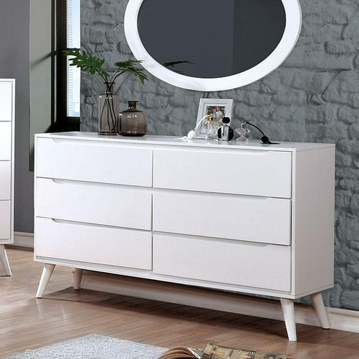 LENNART II White Dresser - U&U Home Budget Furniture (Carteret, NJ)