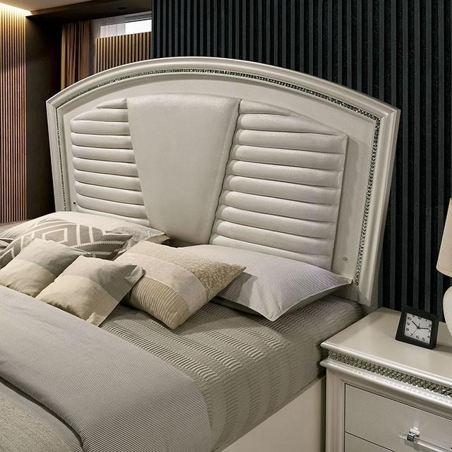 MADDIE Cal.King, E.King, & Queen Bed - U&U Home Budget Furniture (Carteret, NJ)