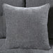 LYNDA Sofa w/ Pillows, Dark Gray - U&U Home Budget Furniture (Carteret, NJ)